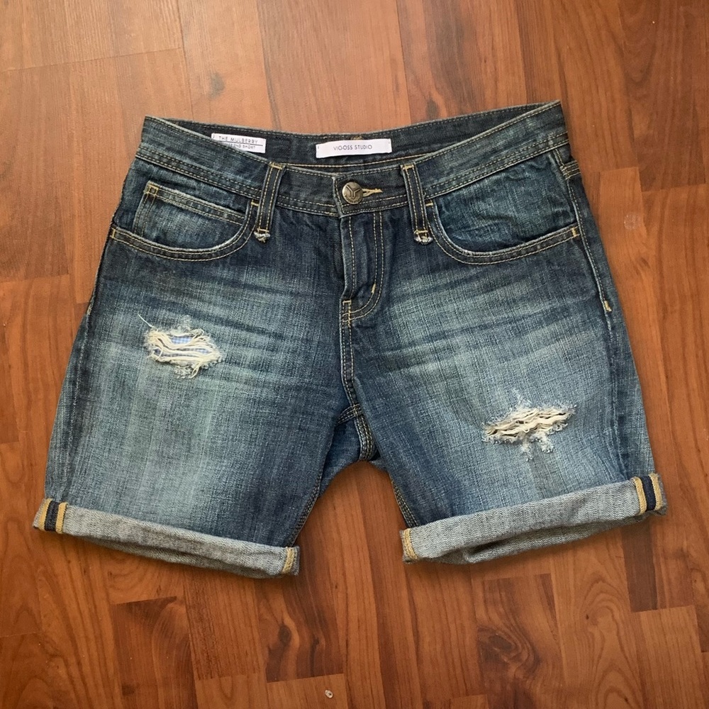 Vigoss distressed boyfriend shorts